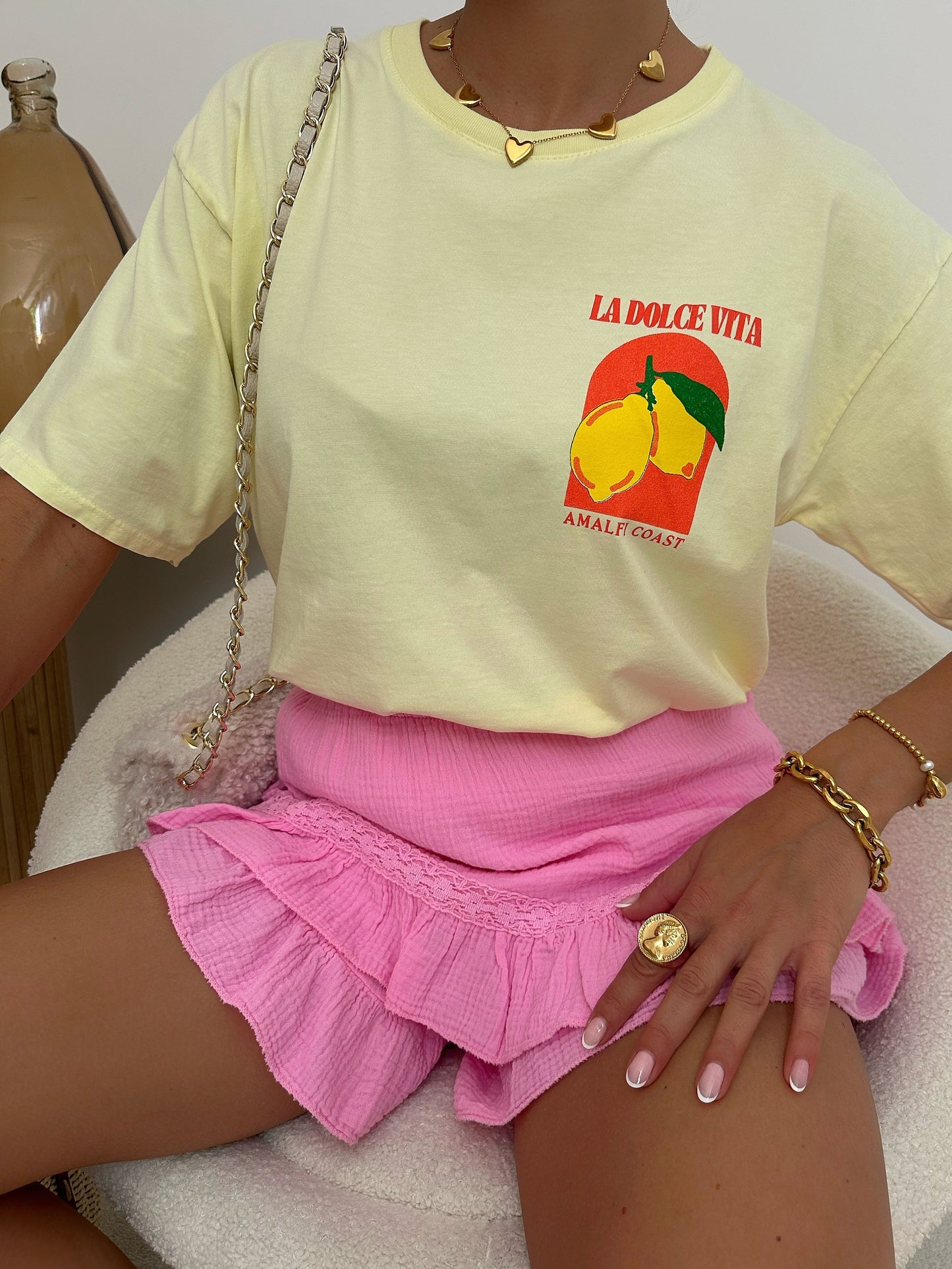 DOLCE VITA lemon print T-shirt