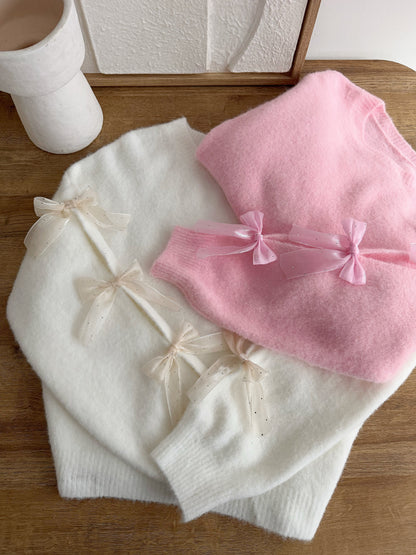 OEVIA knotted mesh - white